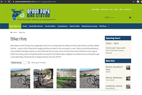 Green Park Bike Station